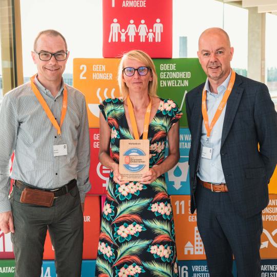 Award Voka Charter Duurzaam Ondernemen anno 2022